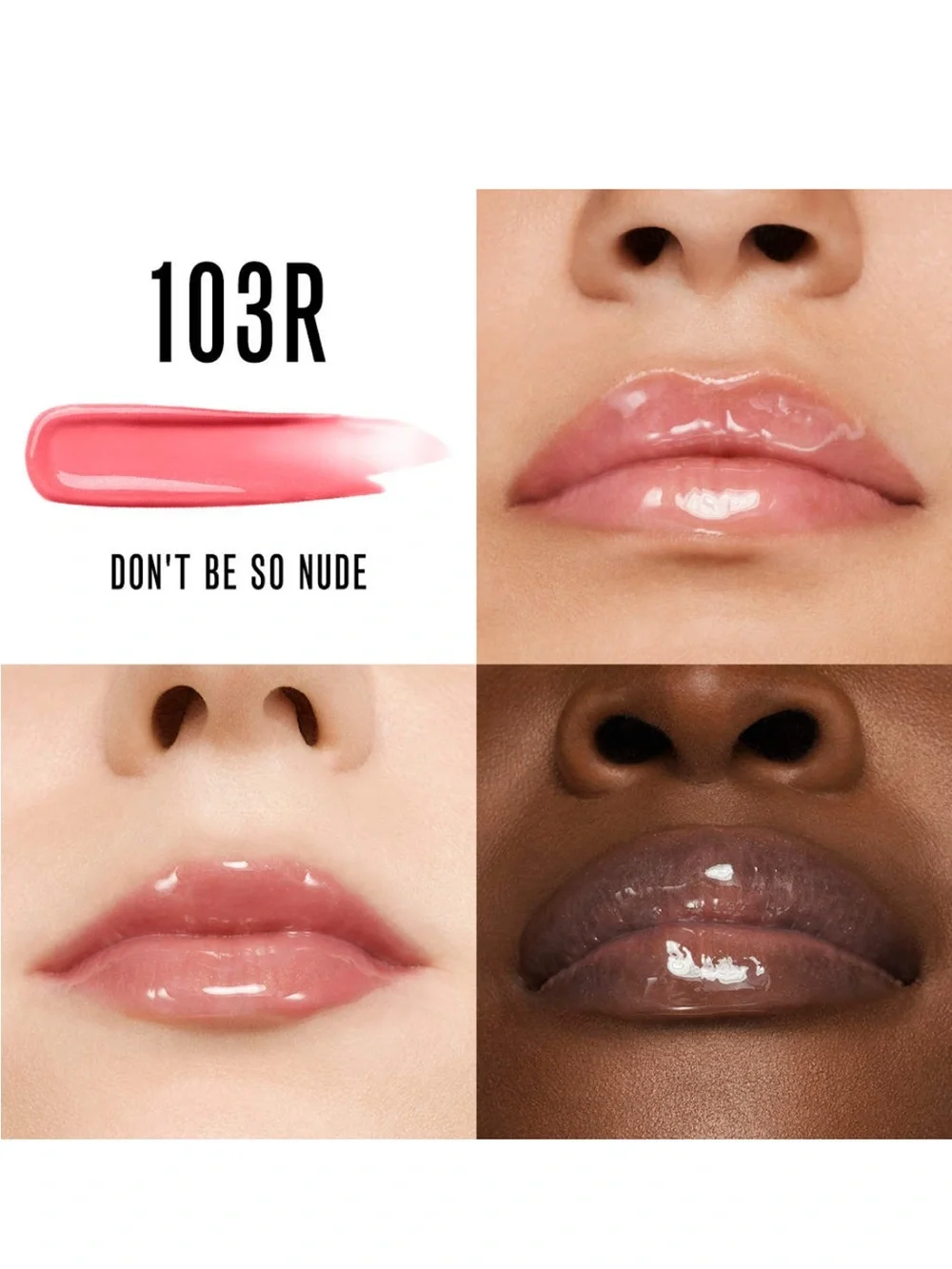 VALENTINO Puffer Complex Lip Plumper Gloss Color: 103R Don't Be So Nude
